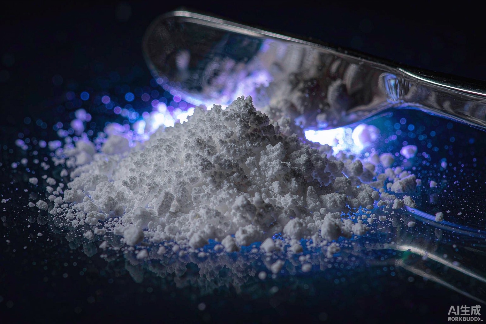 Free-flowing excipient powder at batch release